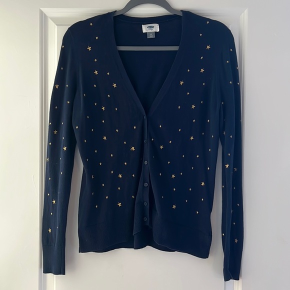 Old Navy | Sweaters | Navy Star Cardigan | Poshmark